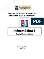 Informatica I Texto 2011-2