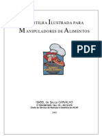 Cartilha Ilustrada para Manipuladores de Alimentos