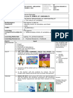 Co 1 DLP Kinds of Variables