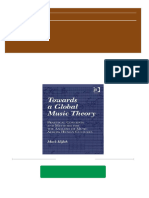 Towards A Global Music Theory Practical Concepts and Methods For The Analysis of Music Across Human Cultures 1st Edition Mark Hijleh