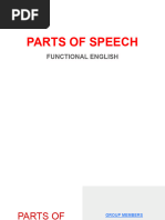 Parts of Speech