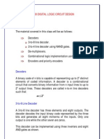 Ee200 Digital Logic Circuit Design: Decoders