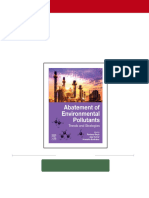 Abatement of Environmental Pollutants: Trends and Strategies Pardeep Singh (Editor) All Chapter Instant Download