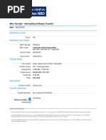 Money Transfer Receipt43