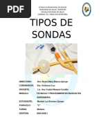 Tipos de Sondas