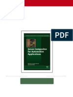 Full Green Composites For Automotive Applications Koronis Ebook All Chapters