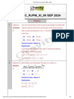 Jee - LPC - RJPM - Xi - 08 Sep 2024 - Solution