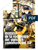 Historia de La Sociología Del S.XIX y Comienzos Del S.XX - VV - AA .