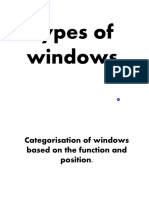 Windows Acc To Architecture