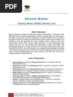 Decision-Making in "Criminal Minds" (S04E03, Minimal Loss)