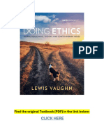 Doing Ethics Moral Reasoning, Theory, and Contemporary Issues 6th Edition Textbook