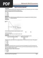 MA2 Capital Investment Appraisal