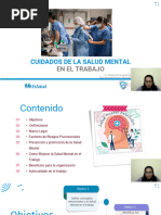 Cuidados de La Salud Mental en El Trabajo F