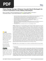 Polymers-15-04398 Green Energy Storage: Chitosan-Avocado Starch Hydrogels For A Novel Generation of Zinc Battery Electrolytes