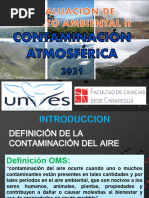 Clase 2 Contaminación Atmosférica.