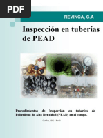 Inspeccion en Tuberias Pead