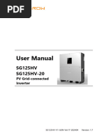 SG125HV - SG125HV-20 User Manual