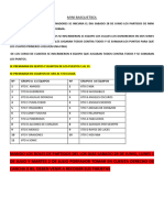 Rol de Partidos de Mini Basquetbol