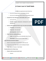 Forest Cover Loss in Tamil Nadu