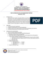 Homeroom Pta Accomplishment Reports and Minutes of Grade 7 Blissful 2023-2024