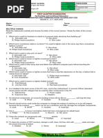 Q1 Tle 8 Ict Exam