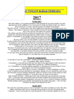 Messages Du Voyant Raffaele Du 07 Janvier 2017 Au 04 Décembre 2021