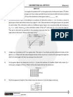 DPP - 03 - Geometrical Optics