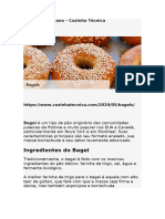 0 - Ver - Bagels Americano - Cozinha Técnica - Ajustar e Tirar Vídeo