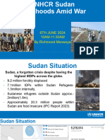 UNHCR Sudan PPT For 6th June 2024 EIWG