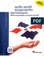 Filosofia Social y Pensamiento Dominicano