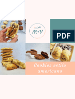 Nuevo Recetario Cookies Estilo Americano 2023