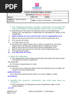 AS - WB - CB - VIII - SSC - Indian Constitution - A Revelation