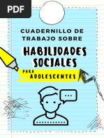 Cuadernillo Habilidades Sociales Adolescentes Secundaria