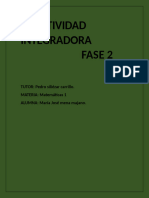 Actividad Integradora Fase 2 Matematicas1