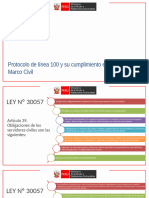 Taller de Sensibilización 2 - Protocolo de Atención Linea 100 y Su Cumplimiento en El Marco Del Servicio Civil