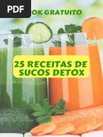 25 Receitas de Sucos Detox