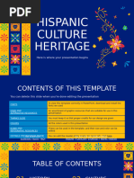 Hispanic Culture Heritage by Slidesgo