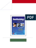 Anesthesiology 3rd Edition David Longnecker Et Al. Download PDF