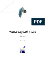 Firma Digitale e Non