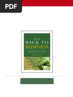 Getting Back To Business: Why Modern Portfolio Theory Fails Investors and How You Can Bring Common Sense To Your Portfolio Daniel Peris