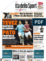 Gazzetta Dello Sport - 04/01/2012