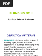 Plumbing NC Ii Power Point