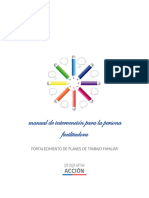 Manual de Intervencion Fortalecimiento Plan de Trabajo Familiar