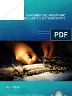 Funciones Del Enfermero Circulante e Instrumentista