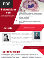 Balantidium Coli y Endolimax Nana