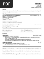 Madhavi Ravi Resume