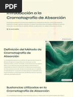 Introduccion A La Cromatografia de Absorcion