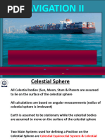 Unit 2 NAV II - Celestial Sphere & Equinoctial Coordinate System For CAT 1