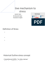 Adaptive Mechanisms To Stress