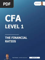 CFA Level I Ratio Numbers